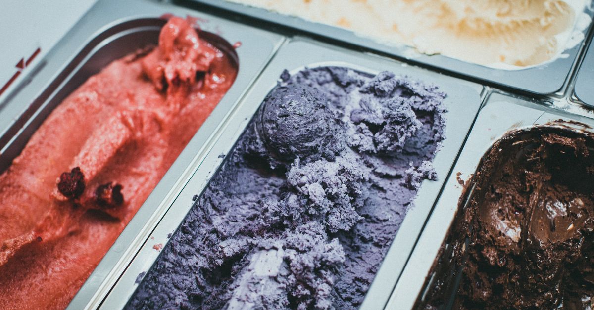 Ice cream shops add protein powder and pickled garlic to win customers